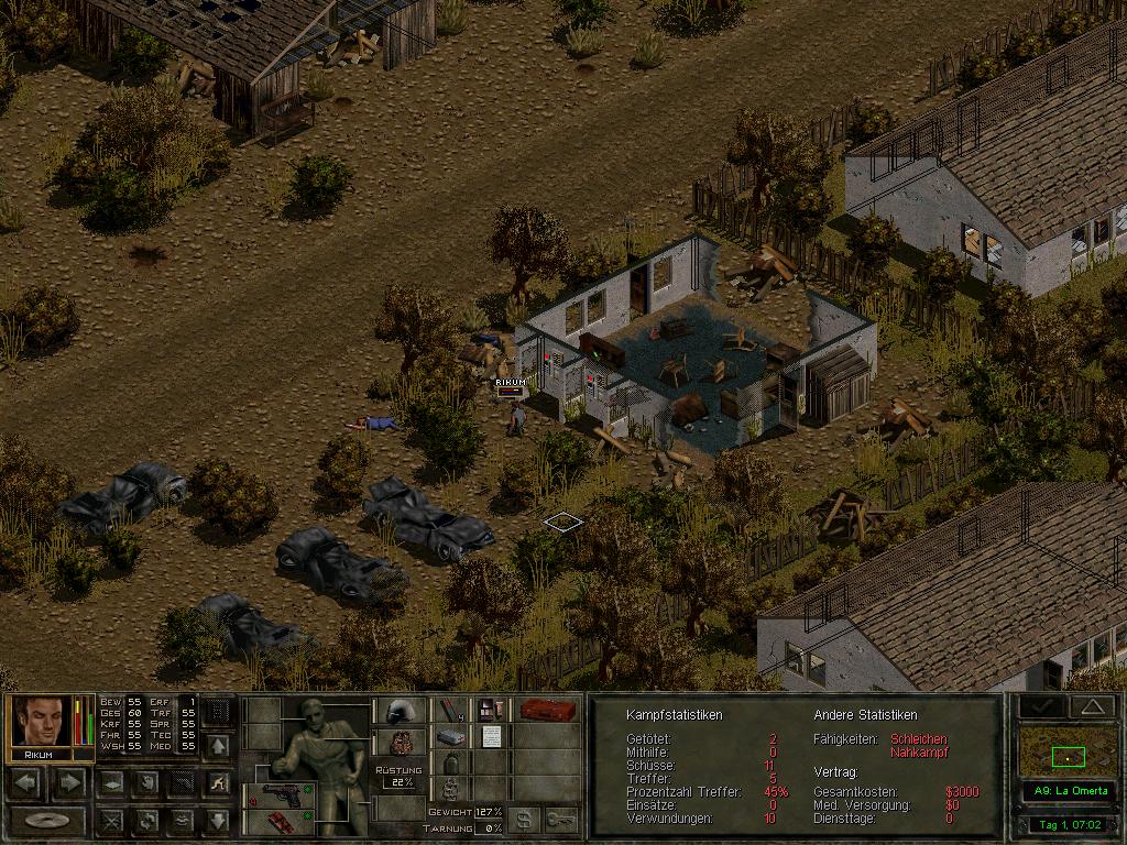 Jagged Alliance 2-Wildfire: Ingame-Screenshots