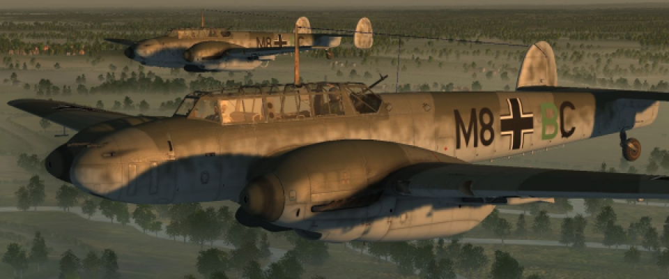 IL-2 Sturmovik: Battle of Stalingrad BF-109F4 Ingame-Video (Alpha)