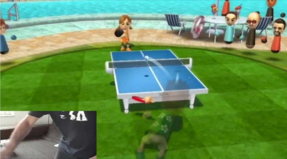 Wii Sports Resort -- Tischtennis