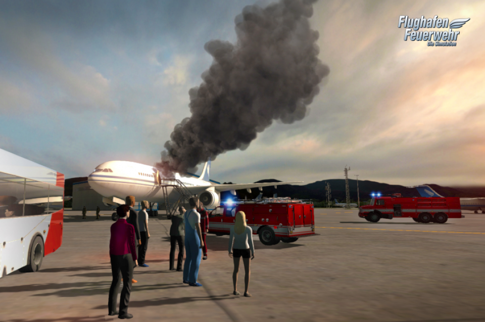 Flughafen Feuerwehr - Die Simulation: Launch-Trailer 