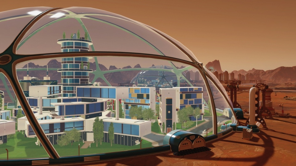 Surviving Mars: In-Dome Buildings Pack Release Trailer
