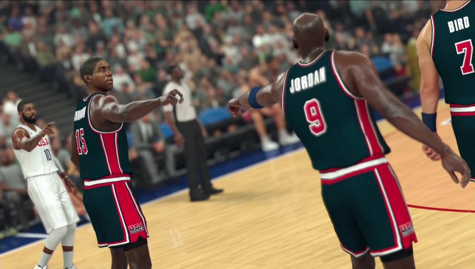 NBA 2K17: Trailer zeigt die US-Nationalmannschaft gegen das legendäre "Dream Team"