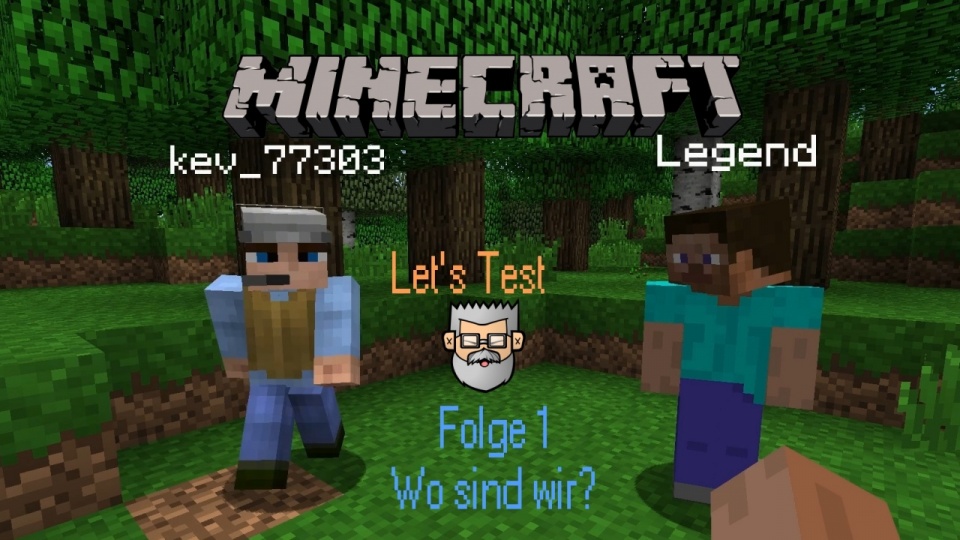 User-Video: Minecraft: Let's Test #001 - Wo sind wir?