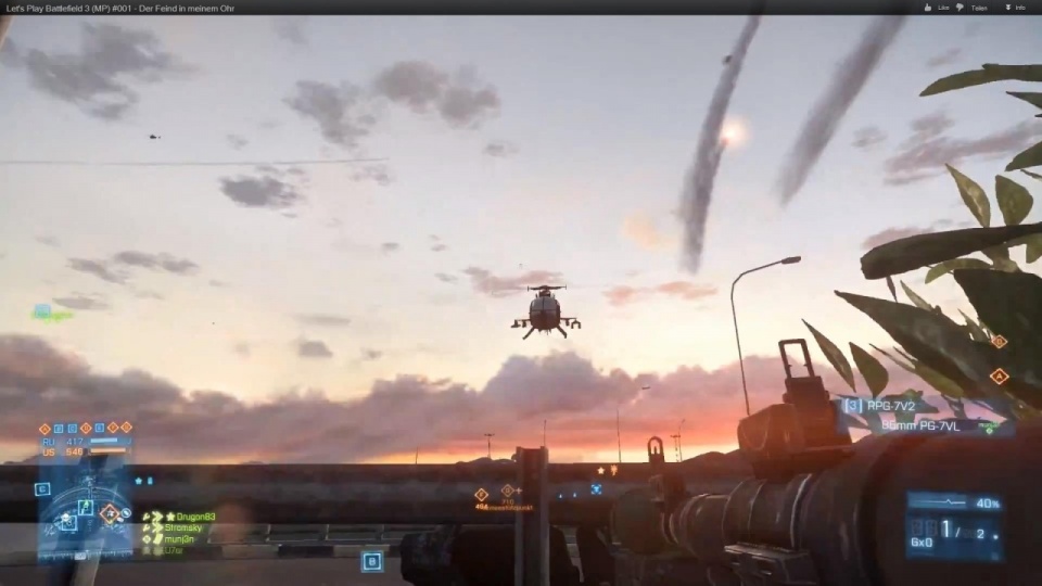 User-Video: Battlefield 3 Armored Kill - Multiplayer #001 "Der Feind in meinem Ohr"