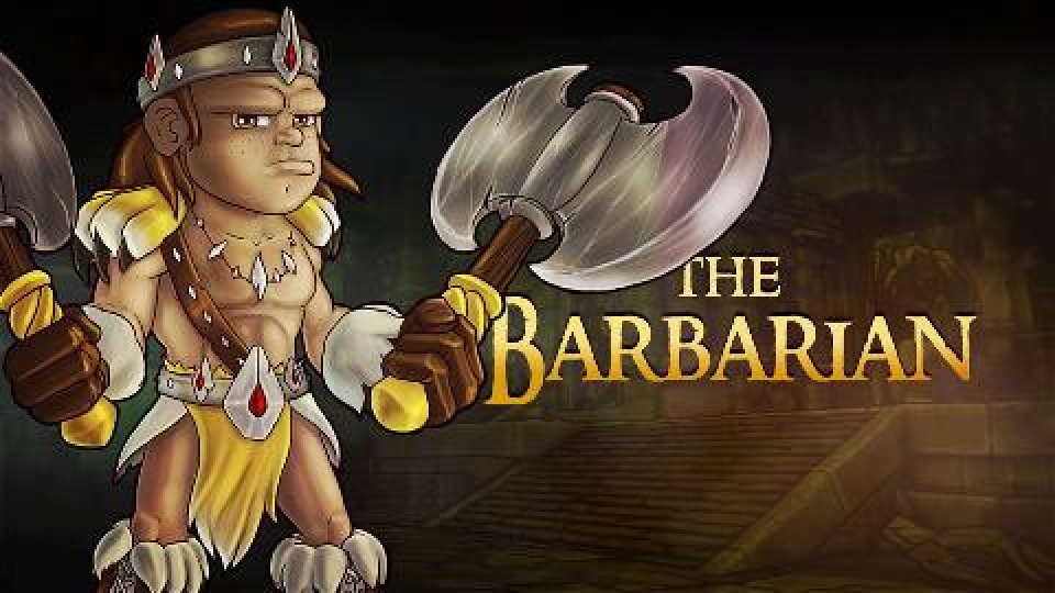Dungeon Defenders - Barbarian Hero Class Trailer 