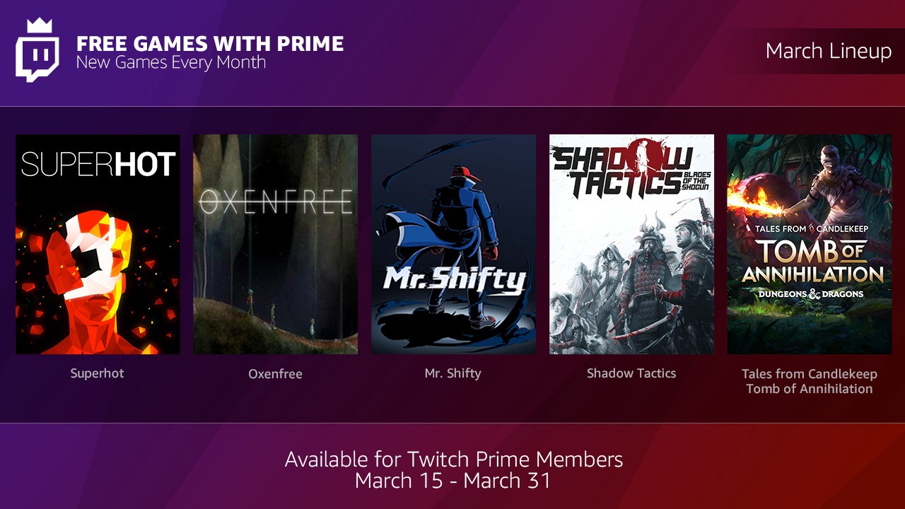 Twitch Prime: Neues "Free Games with Prime"-Bundle ... - 1280 x 720 jpeg 174kB