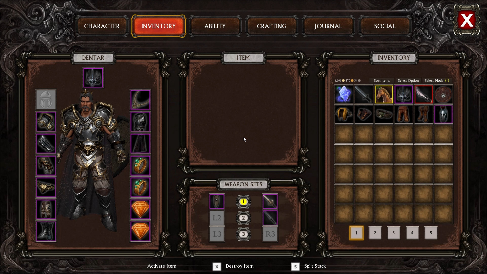 Рпг циклы законченные. Diablo 4 Скриншоты инвентарь. Инвентарь персонажа в игре. Инвентарь РПГ игр. Игровой Интерфейс инвентарь.