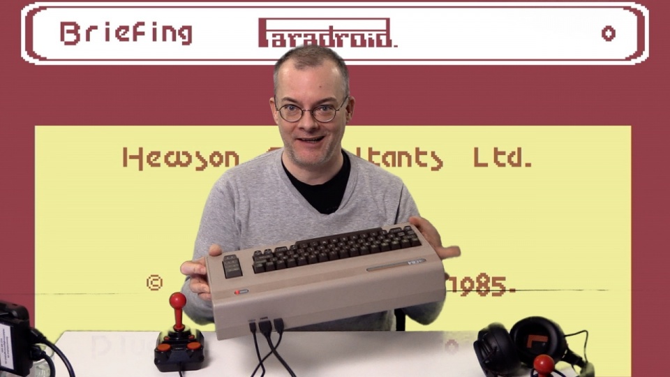 C64-Mini-Letsplay (1/6): Paradroid