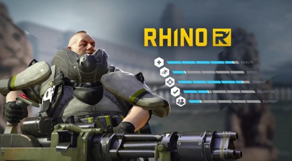 Dirty Bomb: Rhino Character-Trailer