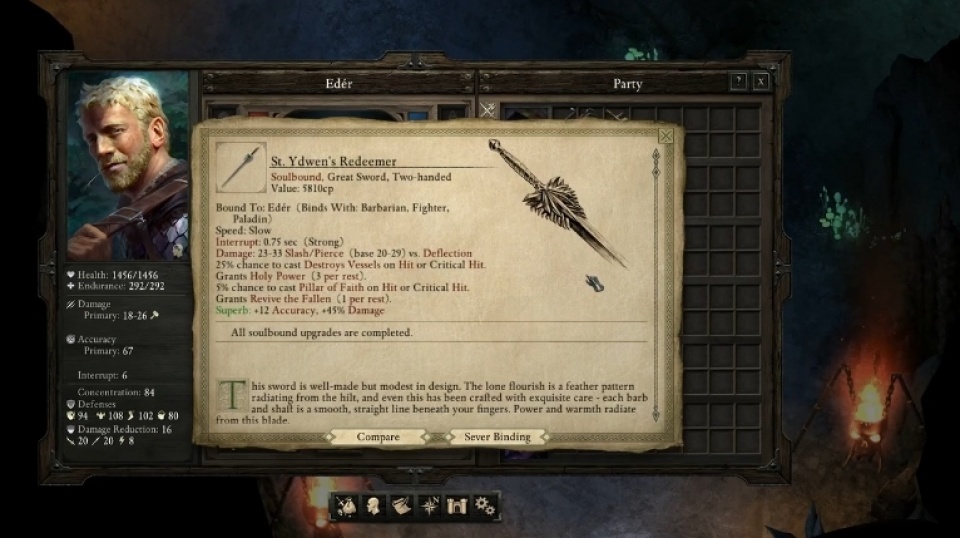 Pillars of Eternity: The White March - Part 1: Soulbound Weapons