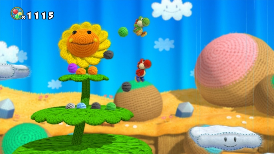 Yoshi's Woolly World: Bounceabout-Gameplaytrailer