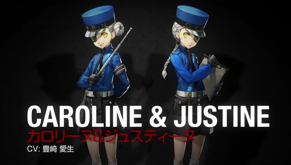 Persona 5: Video stellt Igors Assistentinnen Caroline und Justine vor