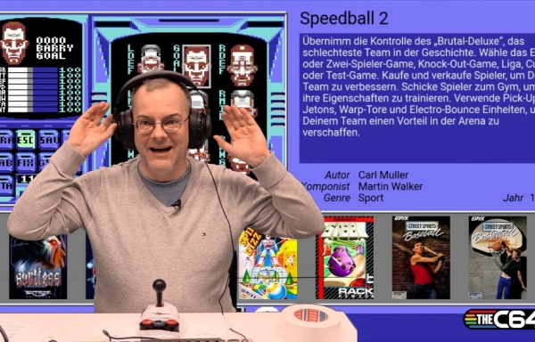 C64-Mini-Letsplay (3/6): Speedball 2