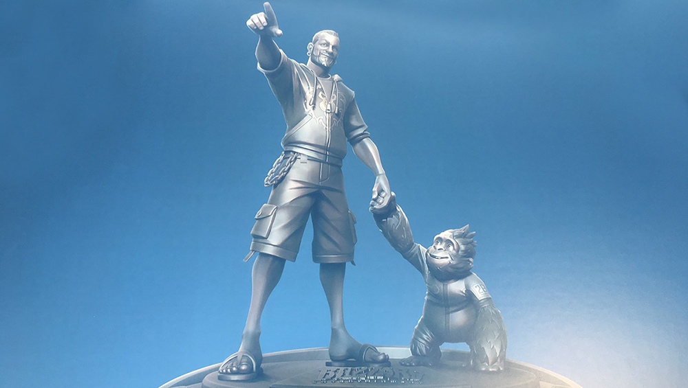 Blizzard Mitarbeiter Schenken Chris Metzen Eine Statue Als Abschiedsgeschenk Fur Den Ruhestand News Gamersglobal De