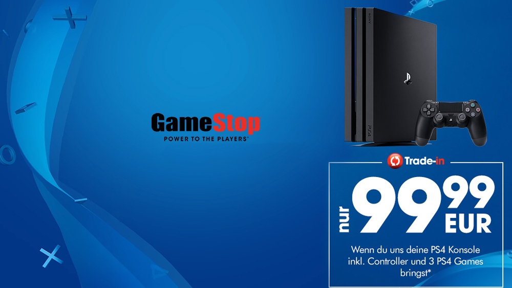 excitement Coin laundry bright Gamestop-Tauschaktion: PS4 mit 3 Spielen + 99,99 Euro für eine PS4-Pro -  News | GamersGlobal.de