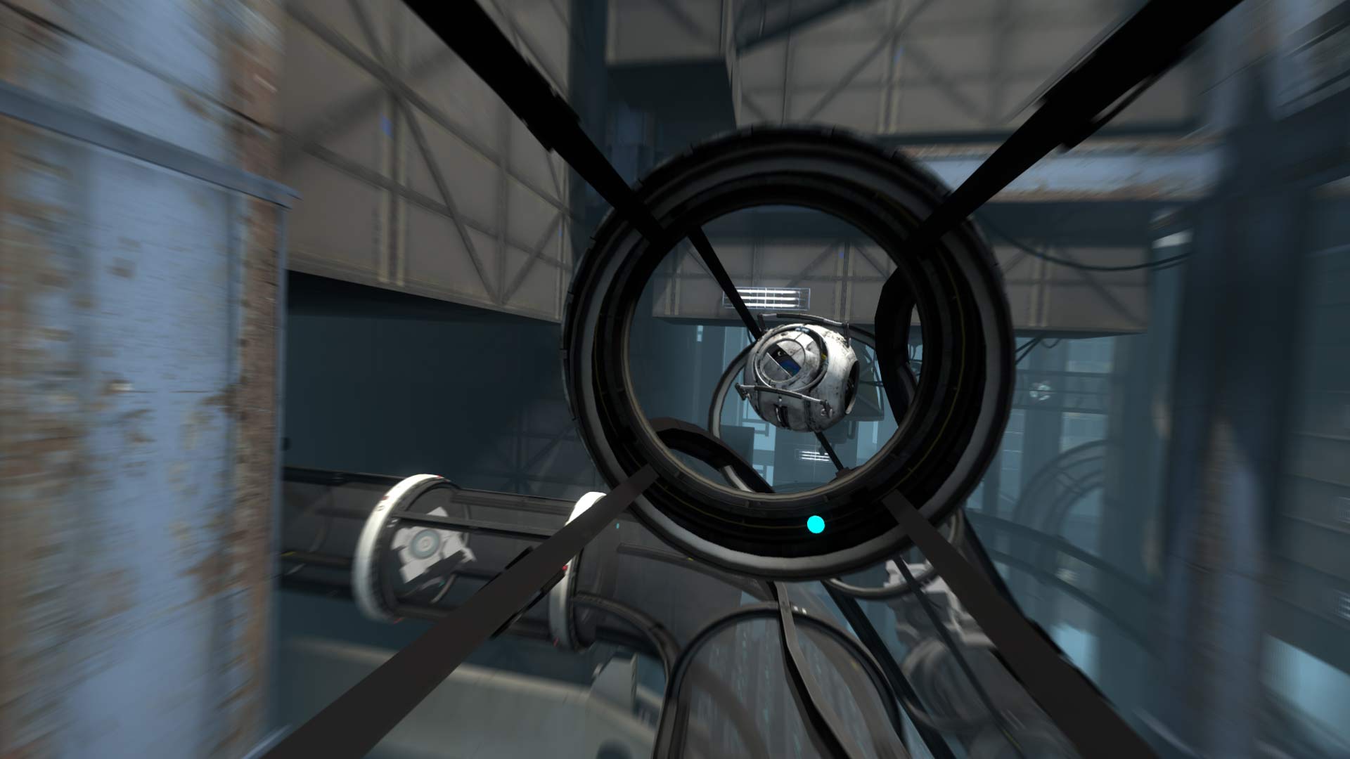 Portal 2 final. Portal 2 робот Уитли. Игра Portal 2. Портал 2 Скриншоты. Portal 2 Gameplay.