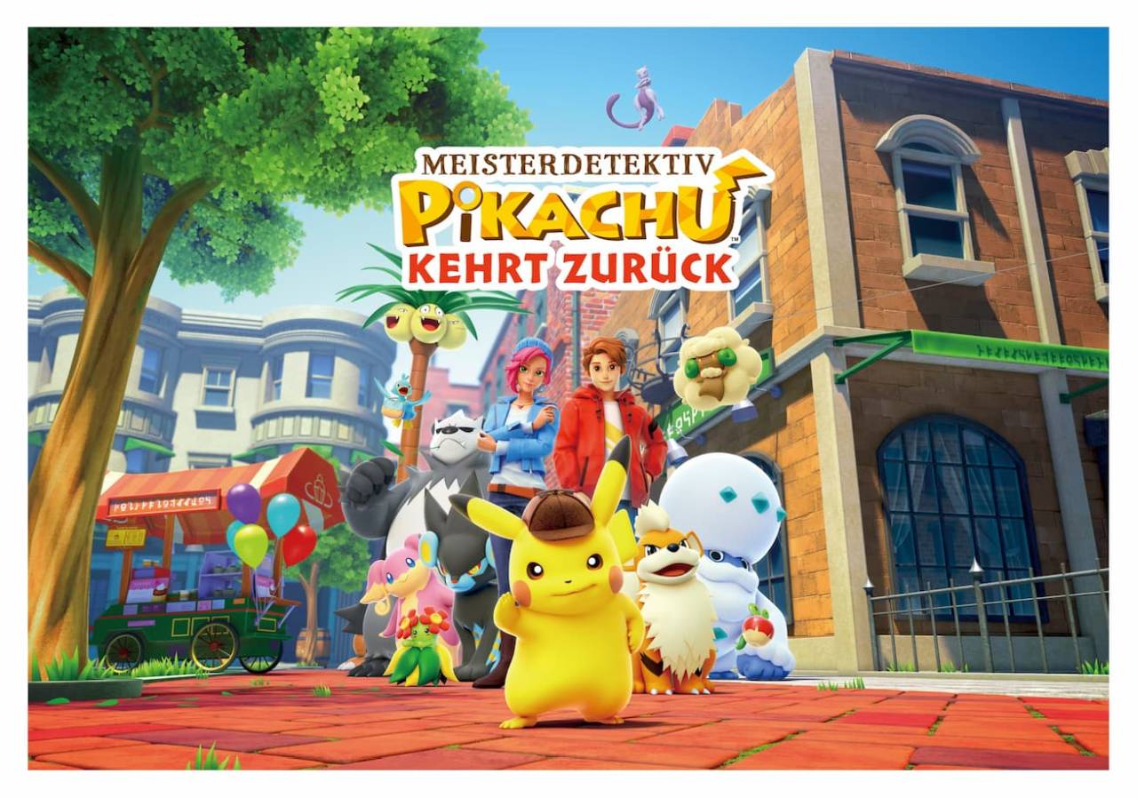 kehrt Steckbrief Meisterdetektiv - zurück Switch für Pikachu